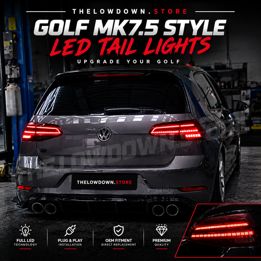 DRL MK7.5 STYLE TAILLIGHTS